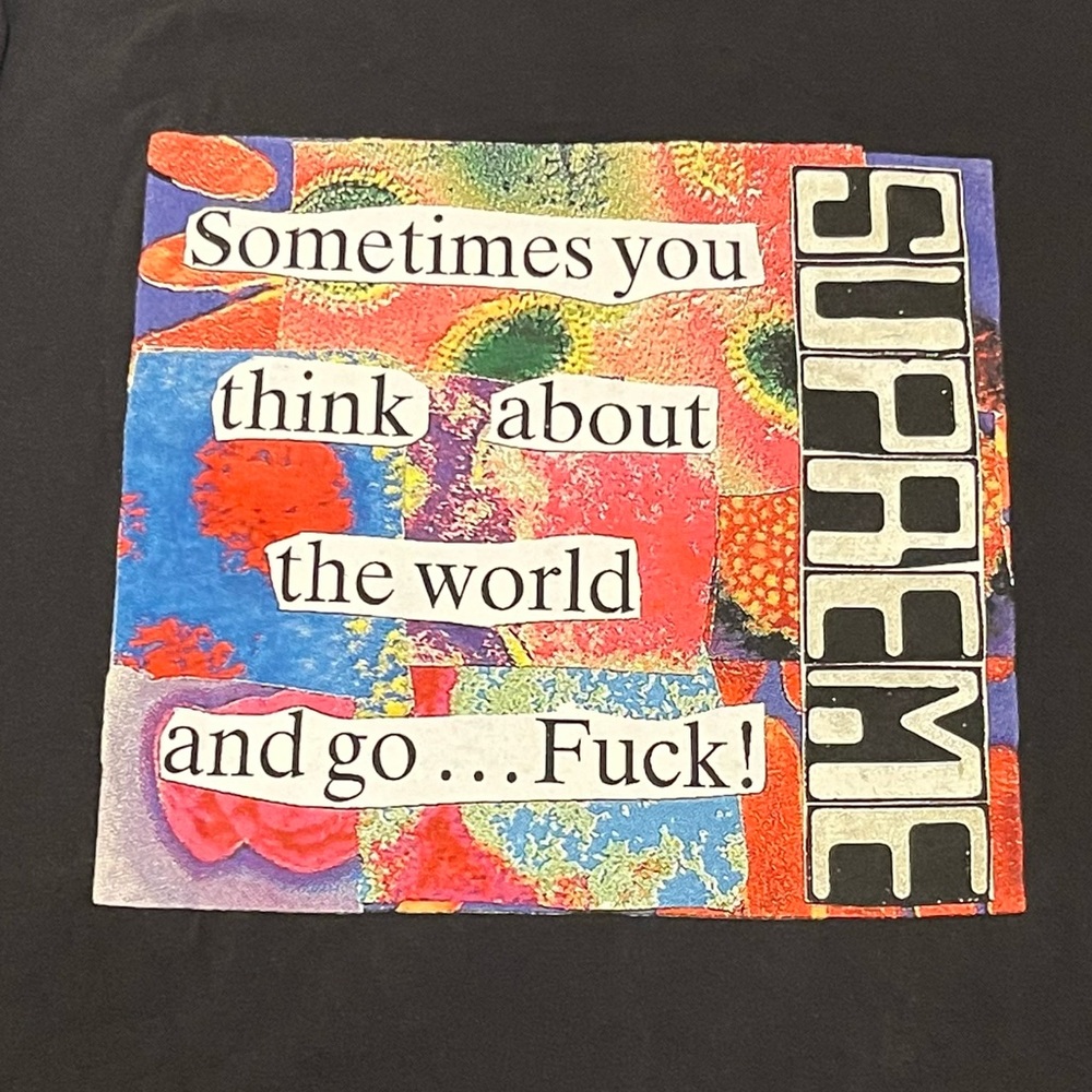 NWOT SUPREME x American Psycho shirt